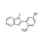 4-溴-2-(1-甲基-2-吲哚基)苯胺