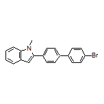2-(4’-溴-4-联苯基)-1-甲基吲哚