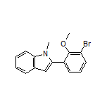 2-(3-溴-2-甲氧基苯基)-1-甲基吲哚