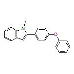 1-甲基-2-(4-苯氧基苯基)吲哚