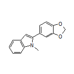 2-(苯并[d][1,3]二噁茂-5-基)-1-甲基吲哚