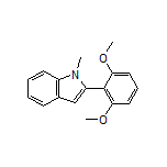 2-(2,6-二甲氧基苯基)-1-甲基吲哚