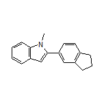 2-(5-茚满基)-1-甲基吲哚