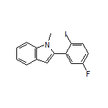 2-(5-氟-2-碘苯基)-1-甲基吲哚