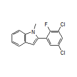 2-(3,5-二氯-2-氟苯基)-1-甲基吲哚