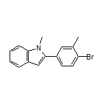 2-(4-溴-3-甲基苯基)-1-甲基吲哚