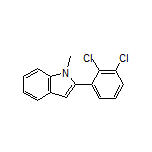 2-(2,3-二氯苯基)-1-甲基吲哚