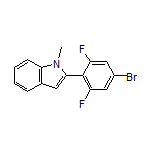 2-(4-溴-2,6-二氟苯基)-1-甲基吲哚