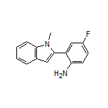 4-氟-2-(1-甲基-2-吲哚基)苯胺