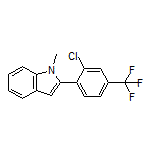 2-[2-氯-4-(三氟甲基)苯基]-1-甲基吲哚