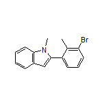 2-(3-溴-2-甲基苯基)-1-甲基吲哚