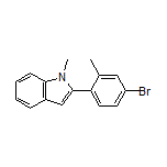 2-(4-溴-2-甲基苯基)-1-甲基吲哚
