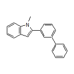 2-(3-联苯基)-1-甲基吲哚