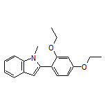 2-(2,4-二乙氧基苯基)-1-甲基吲哚