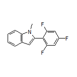 1-甲基-2-(2,4,6-三氟苯基)吲哚