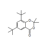 6,8-二叔丁基-2,2-二甲基-4H-苯并[d][1,3]二噁英-4-酮