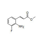 (E)-3-(2-氨基-3-氟苯基)丙烯酸甲酯