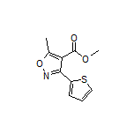 5-甲基-3-(2-噻吩基)异噁唑-4-甲酸甲酯