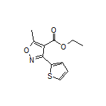 5-甲基-3-(2-噻吩基)异噁唑-4-甲酸乙酯