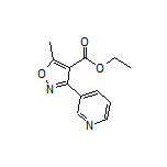 5-甲基-3-(3-吡啶基)异噁唑-4-甲酸乙酯