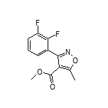 3-(2,3-二氟苯基)-5-甲基异噁唑-4-甲酸甲酯