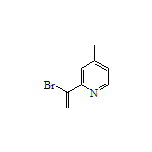 2-(1-溴乙烯基)-4-甲基吡啶