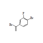 1-溴-4-(1-溴乙烯基)-2-氟苯