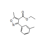 5-甲基-3-(间甲苯基)异噁唑-4-甲酸乙酯