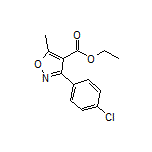 3-(4-氯苯基)-5-甲基异噁唑-4-甲酸乙酯