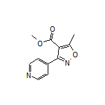 5-甲基-3-(4-吡啶基)异噁唑-4-甲酸甲酯