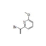 2-(1-溴乙烯基)-6-甲氧基吡啶