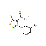 3-(3-溴苯基)-5-甲基异噁唑-4-甲酸甲酯