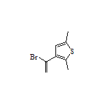 3-(1-溴乙烯基)-2,5-二甲基噻吩