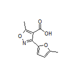 5-甲基-3-(5-甲基呋喃-2-基)异噁唑-4-甲酸