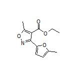 5-甲基-3-(5-甲基呋喃-2-基)异噁唑-4-甲酸乙酯