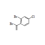 2-溴-1-(1-溴乙烯基)-4-氯苯