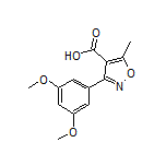 3-(3,5-二甲氧基苯基)-5-甲基异噁唑-4-甲酸