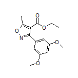 3-(3,5-二甲氧基苯基)-5-甲基异噁唑-4-甲酸乙酯