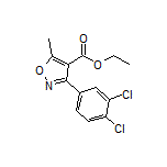 3-(3,4-二氯苯基)-5-甲基异噁唑-4-甲酸乙酯