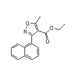 5-甲基-3-(1-萘基)异噁唑-4-甲酸乙酯