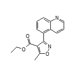 5-甲基-3-(5-喹啉基)异噁唑-4-甲酸乙酯