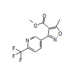 5-甲基-3-[6-(三氟甲基)-3-吡啶基]异噁唑-4-甲酸甲酯