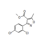 3-(2,4-二氯苯基)-5-甲基异噁唑-4-甲酸甲酯