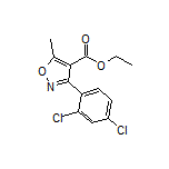3-(2,4-二氯苯基)-5-甲基异噁唑-4-甲酸乙酯