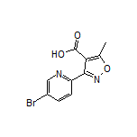 3-(5-溴-2-吡啶基)-5-甲基异噁唑-4-甲酸