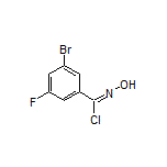 3-溴-5-氟-N-羟基亚氨代苯甲酰氯