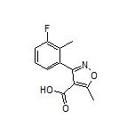3-(3-氟-2-甲苯基)-5-甲基异噁唑-4-甲酸