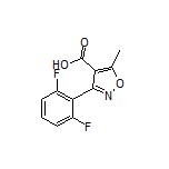 3-(2,6-二氟苯基)-5-甲基异噁唑-4-甲酸