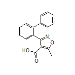 3-(2-联苯基)-5-甲基异噁唑-4-甲酸