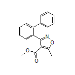 3-(2-联苯基)-5-甲基异噁唑-4-甲酸甲酯